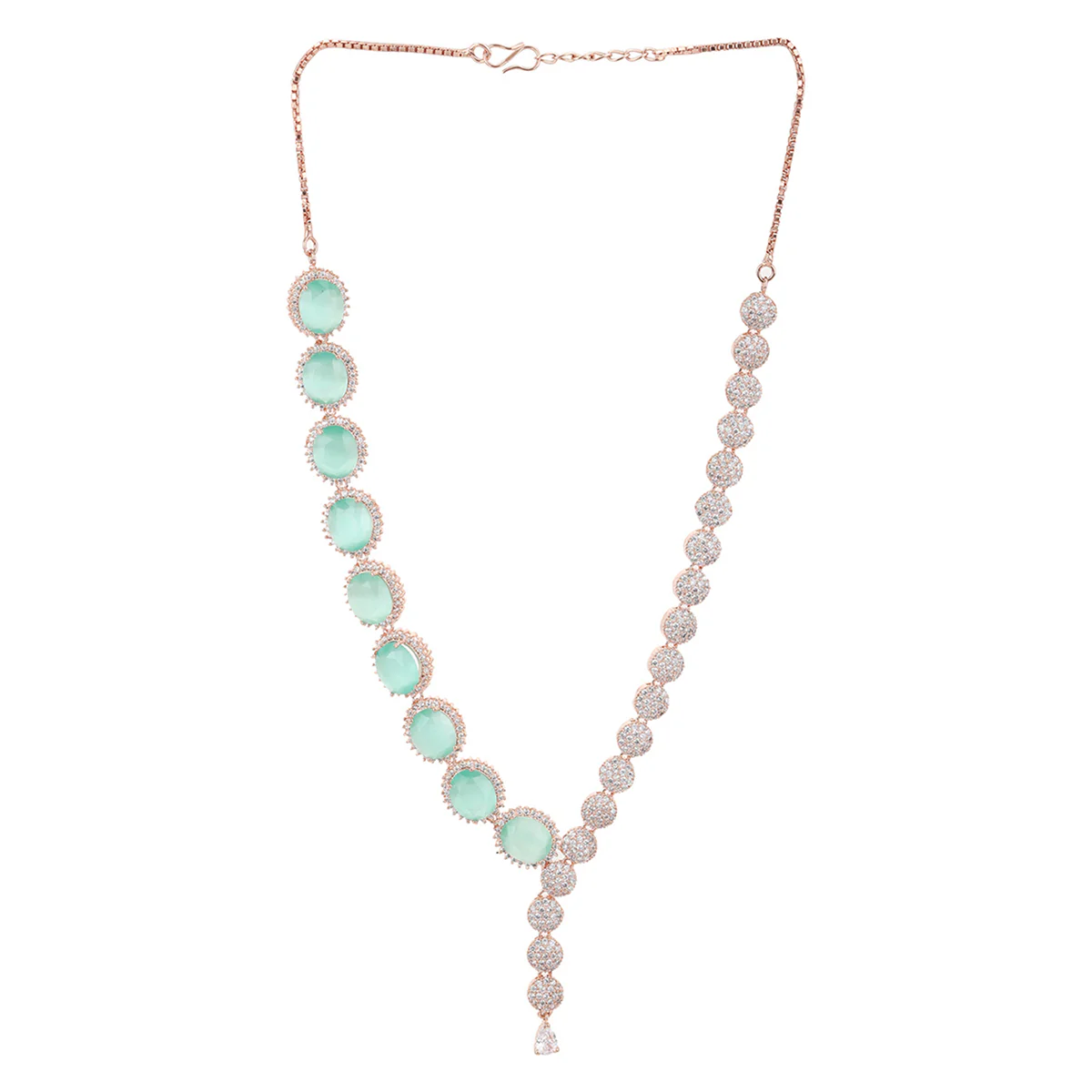 Rose Gold Brass Necklace Sets - Image 4