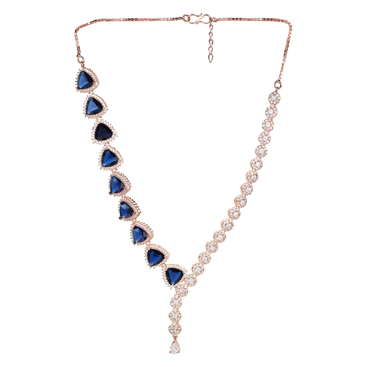 Rose Gold Brass Necklace Sets - Image 4