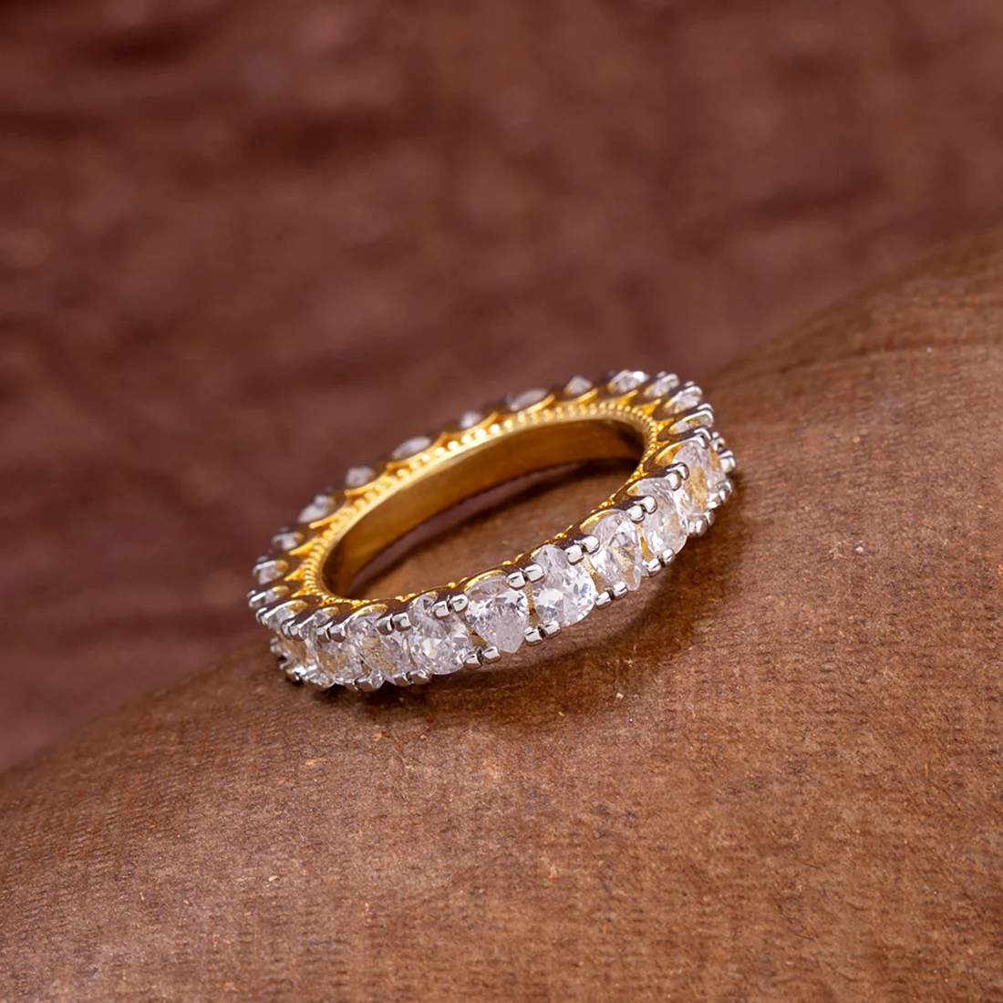 Rose Gold Plated Band Ring