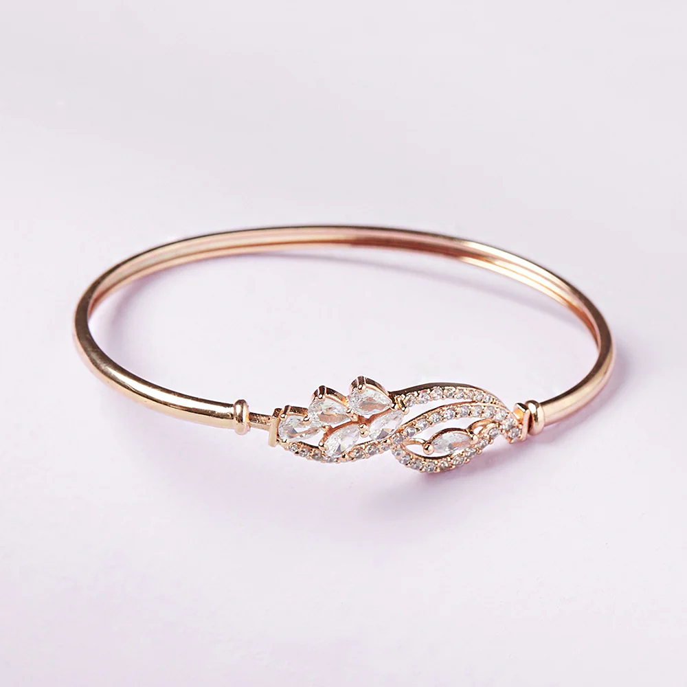 Rose Gold Plated Brass Bracelet