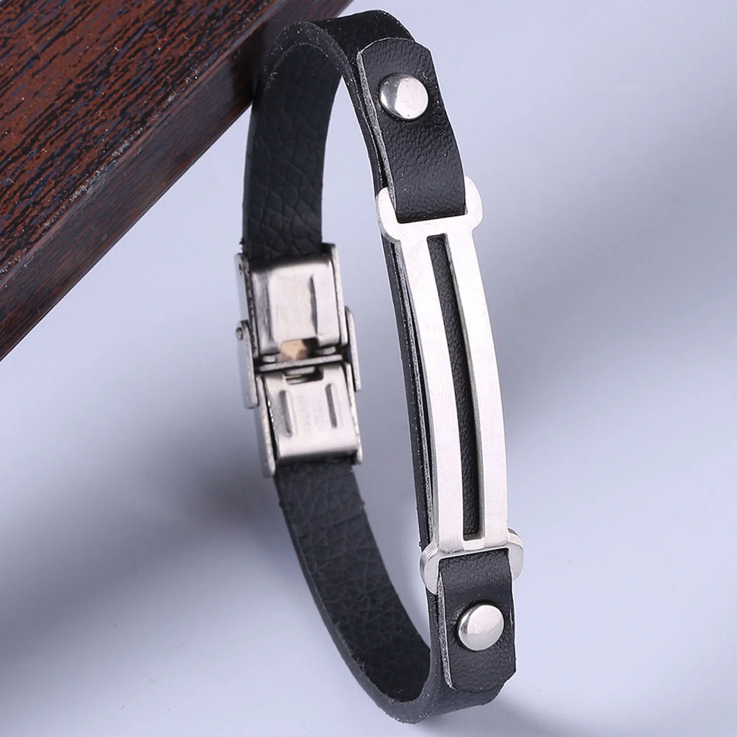 Royal Bands Leather Bracelet