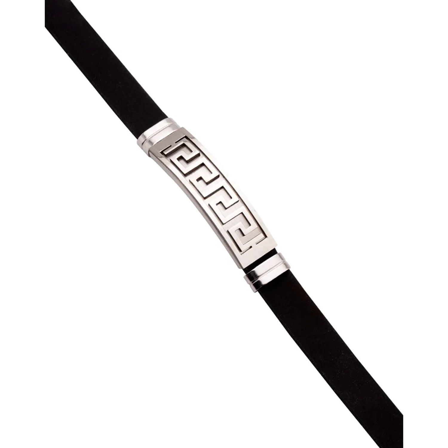 Royal Bands Silver Plated Steel Bracelet - Image 5