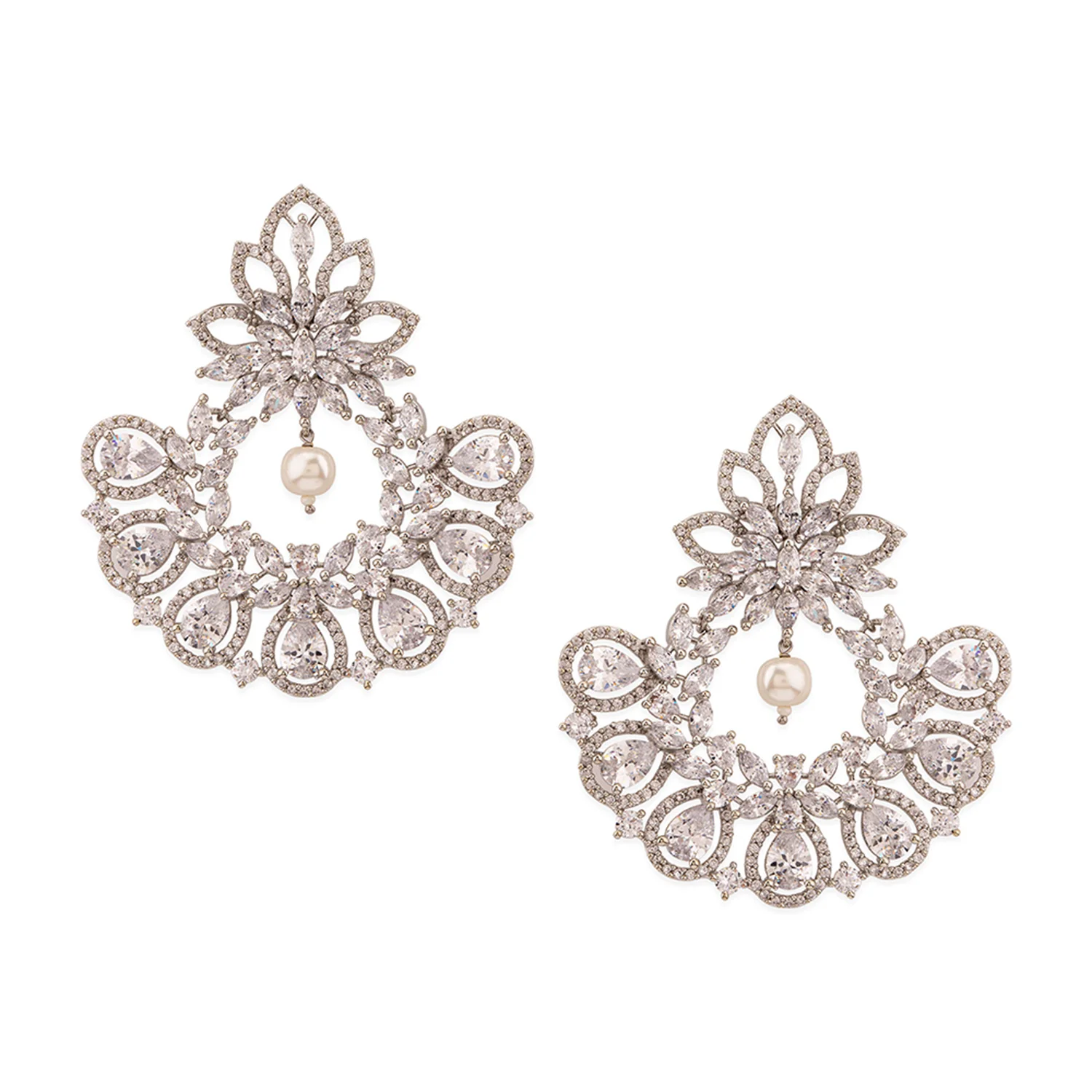 Royal Glittery Necklace Set - Image 5