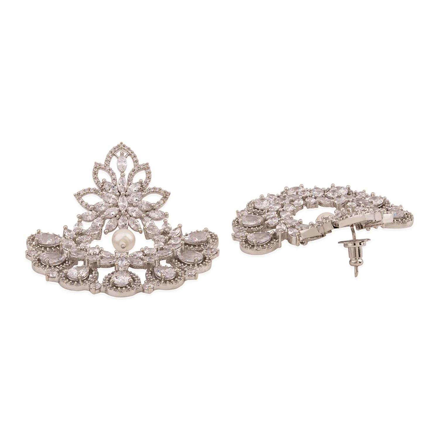 Royal Glittery Necklace Set - Image 6