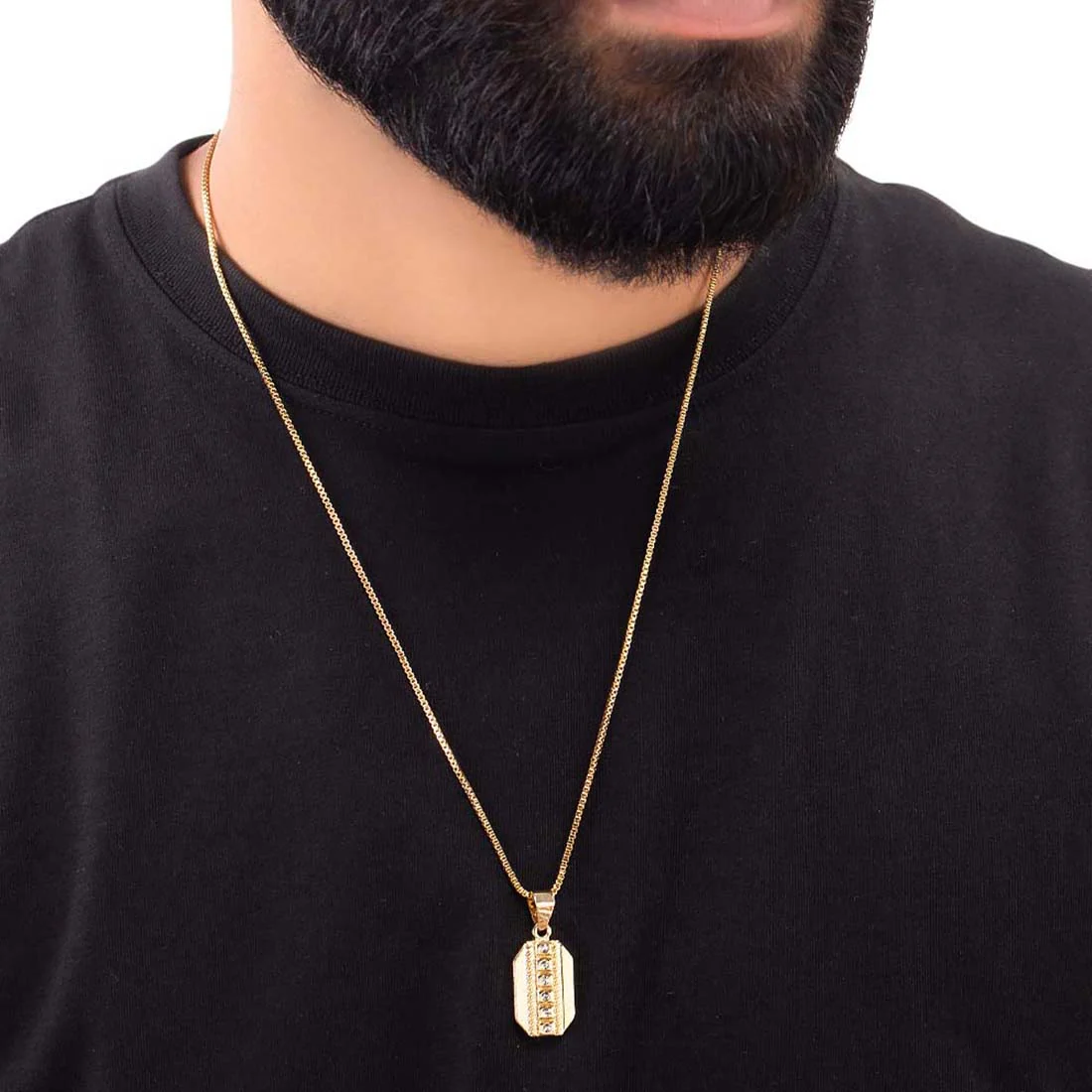 Royal Lightly Embellished Pendant - Image 2