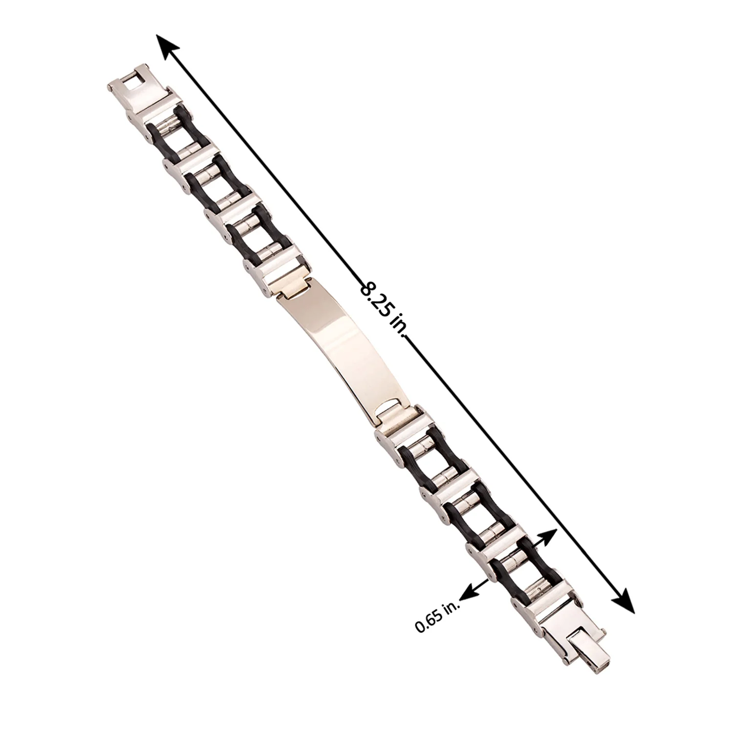 Royal Links Men's Link Design Bracelet - Image 5