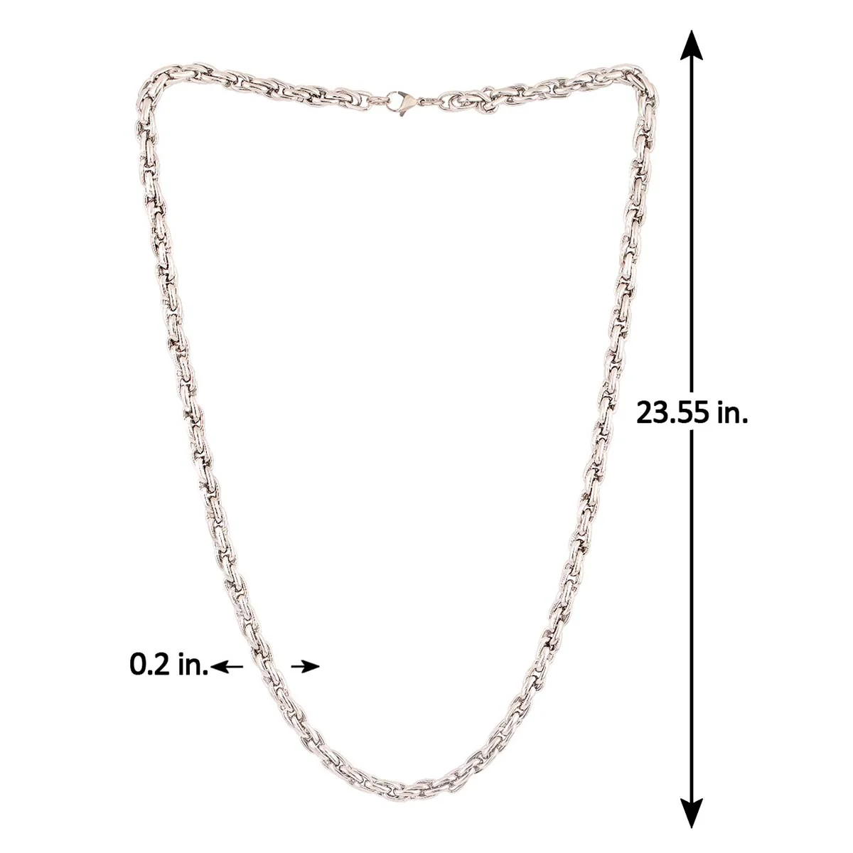 Royal Links Men's Rope Chain - Image 6
