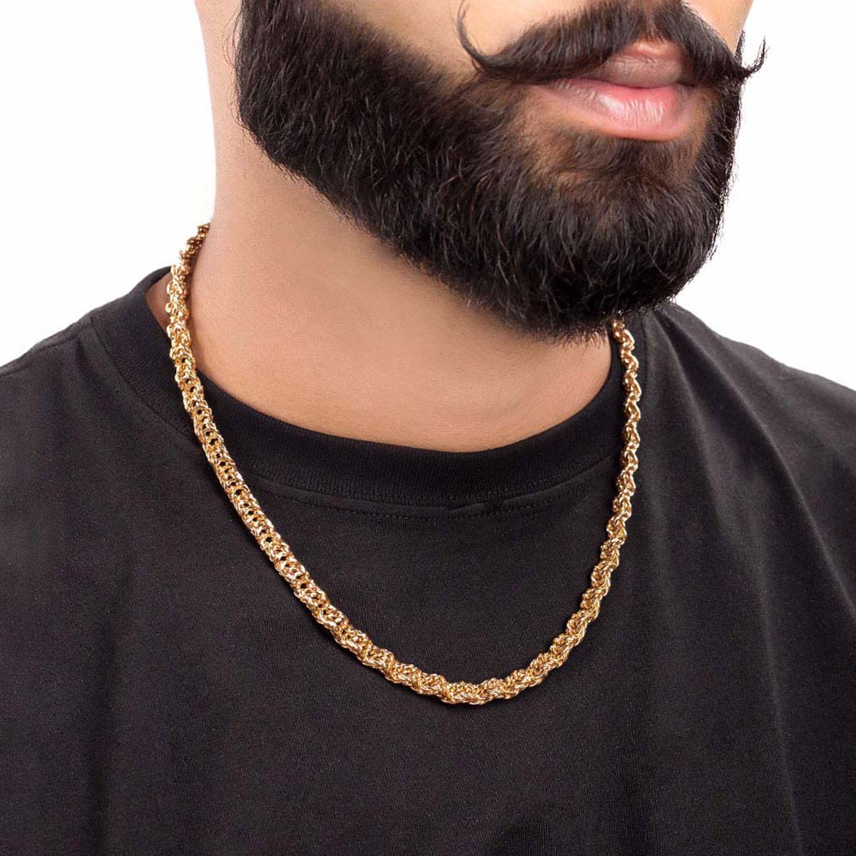 Royal Links Men's Rope Link Chain - Image 2