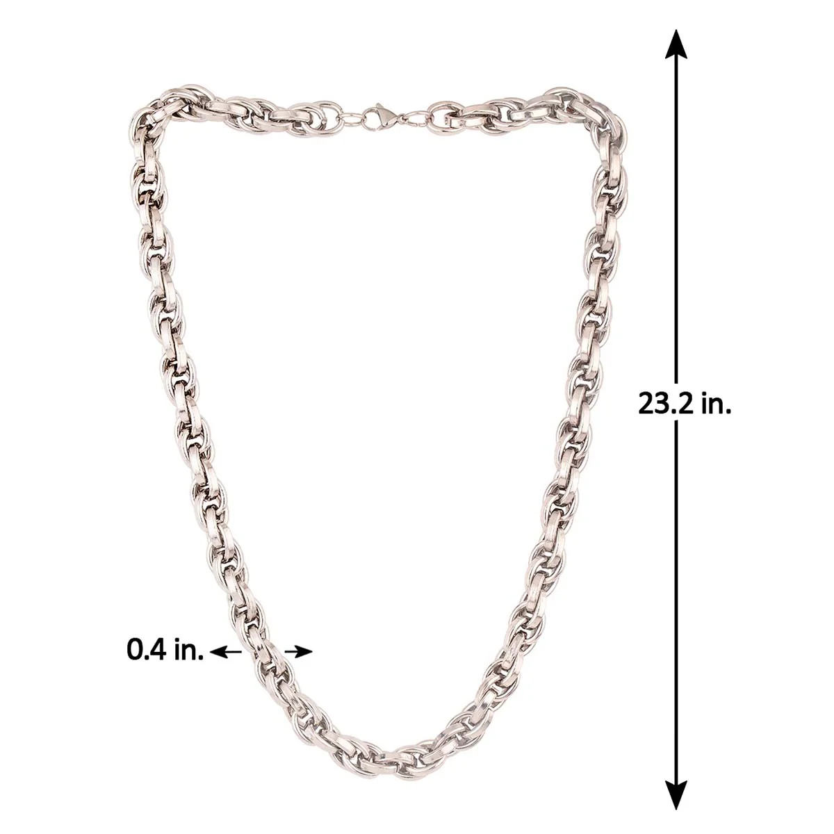 Royal Links Silver Plated Link Chain - Image 6