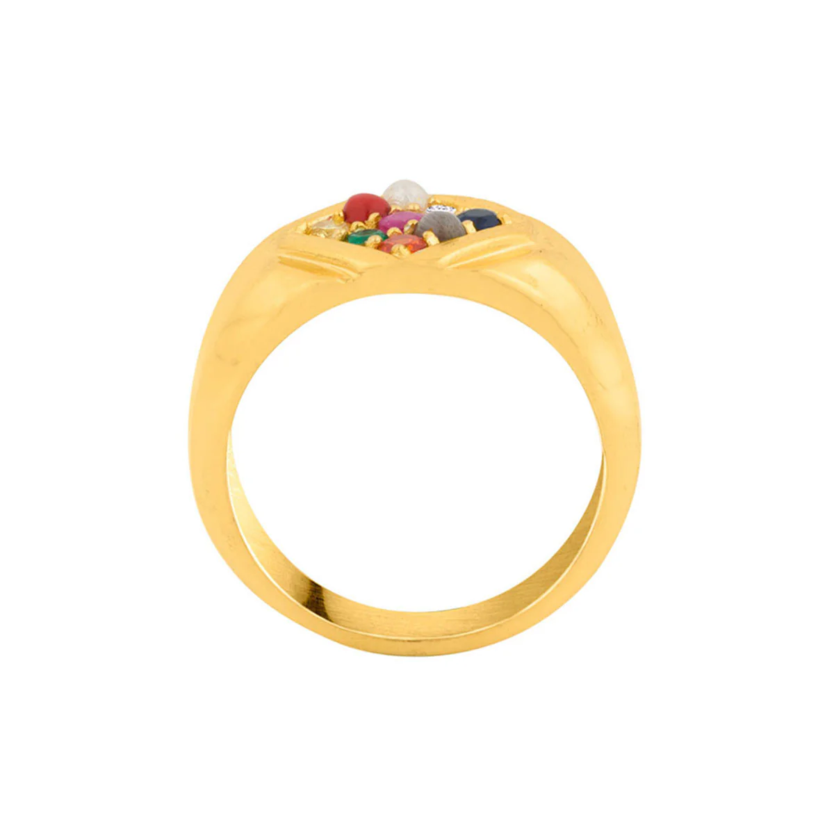 Royal Look Navratan Ring - Image 5