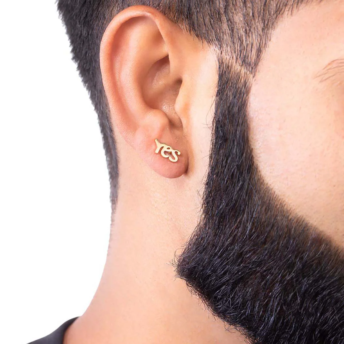 Royal Men's YES Earrings - Image 2