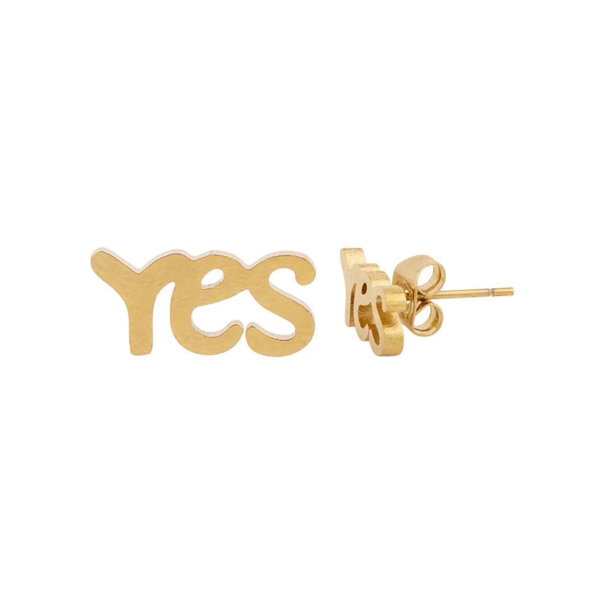 Royal Men's YES Earrings - Image 4