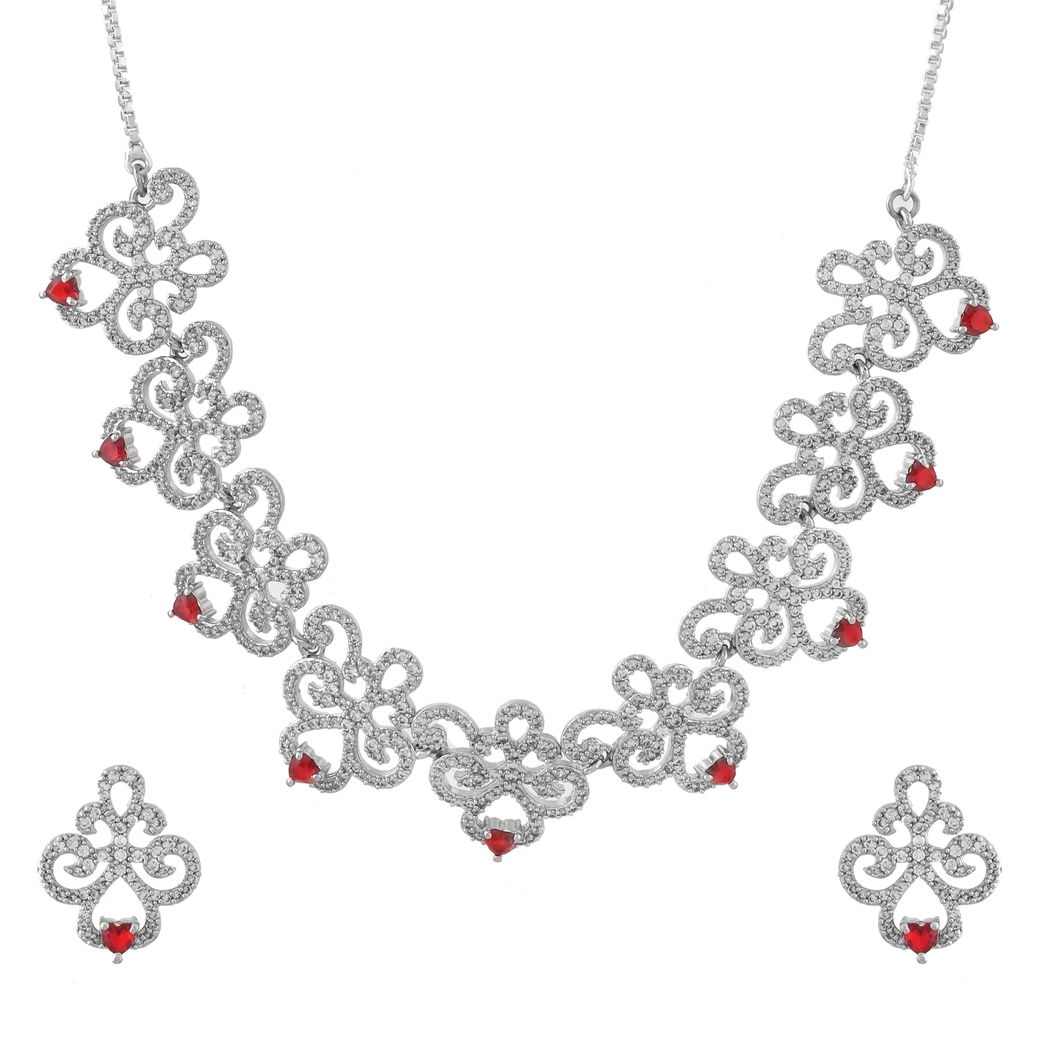 Royal Romance Anna Collar Necklace Set - Image 3