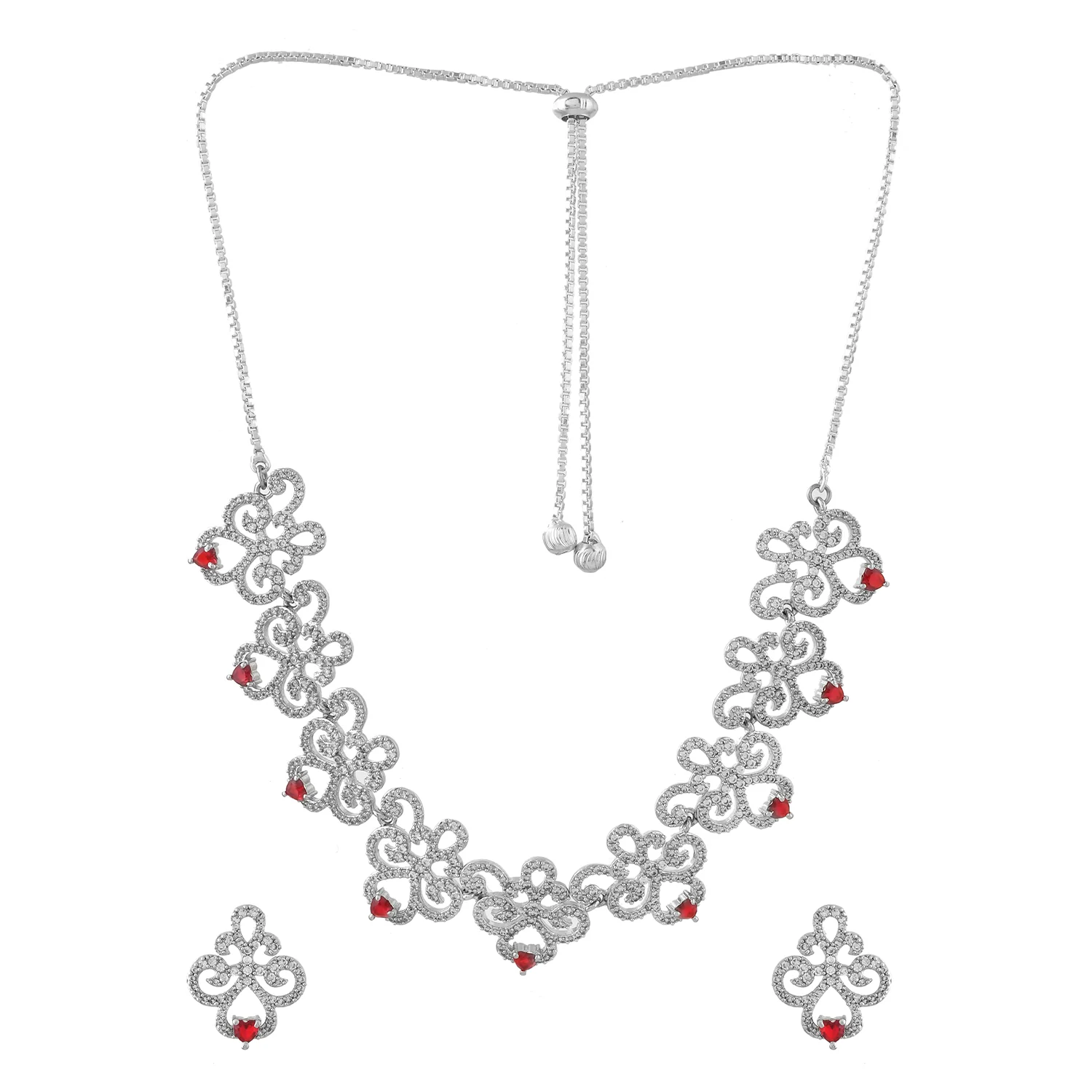 Royal Romance Anna Collar Necklace Set - Image 4