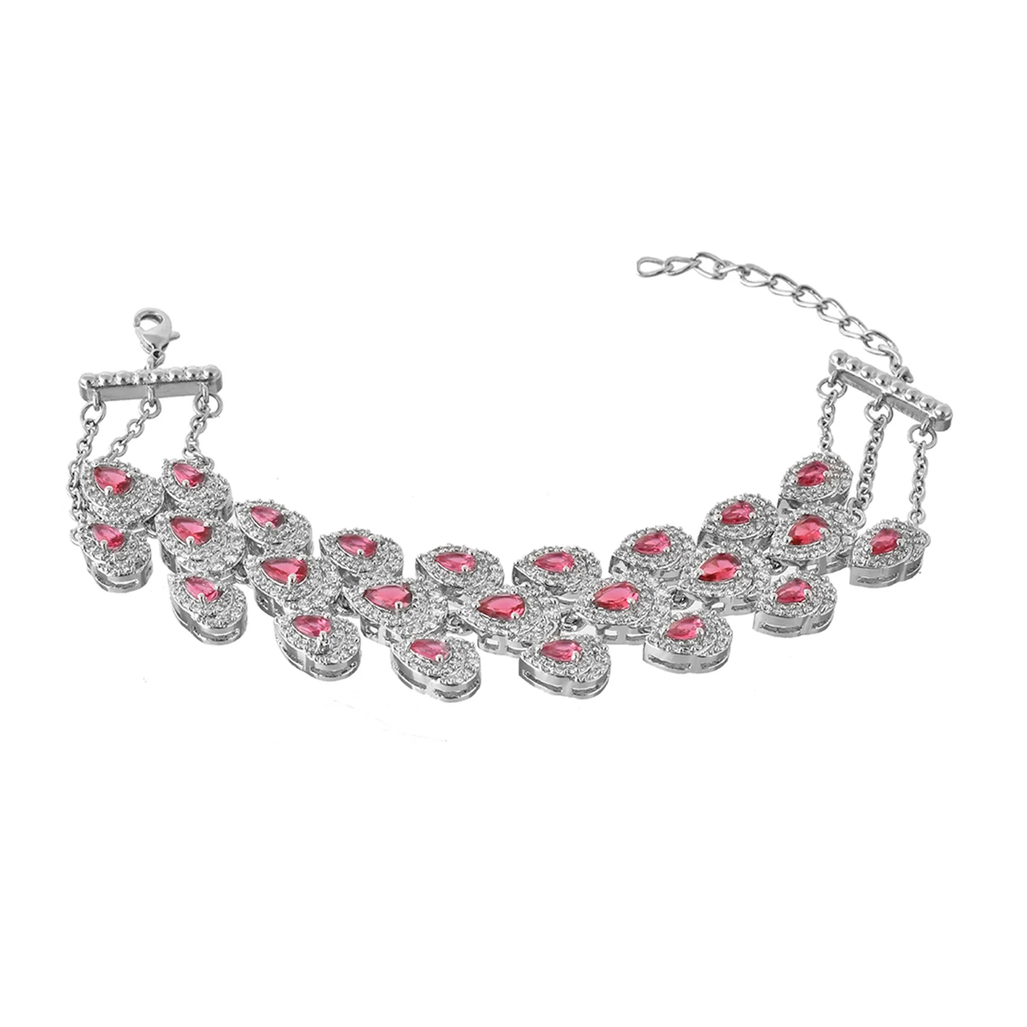 Royal Romance Blossom Statement Bracelet - Image 4