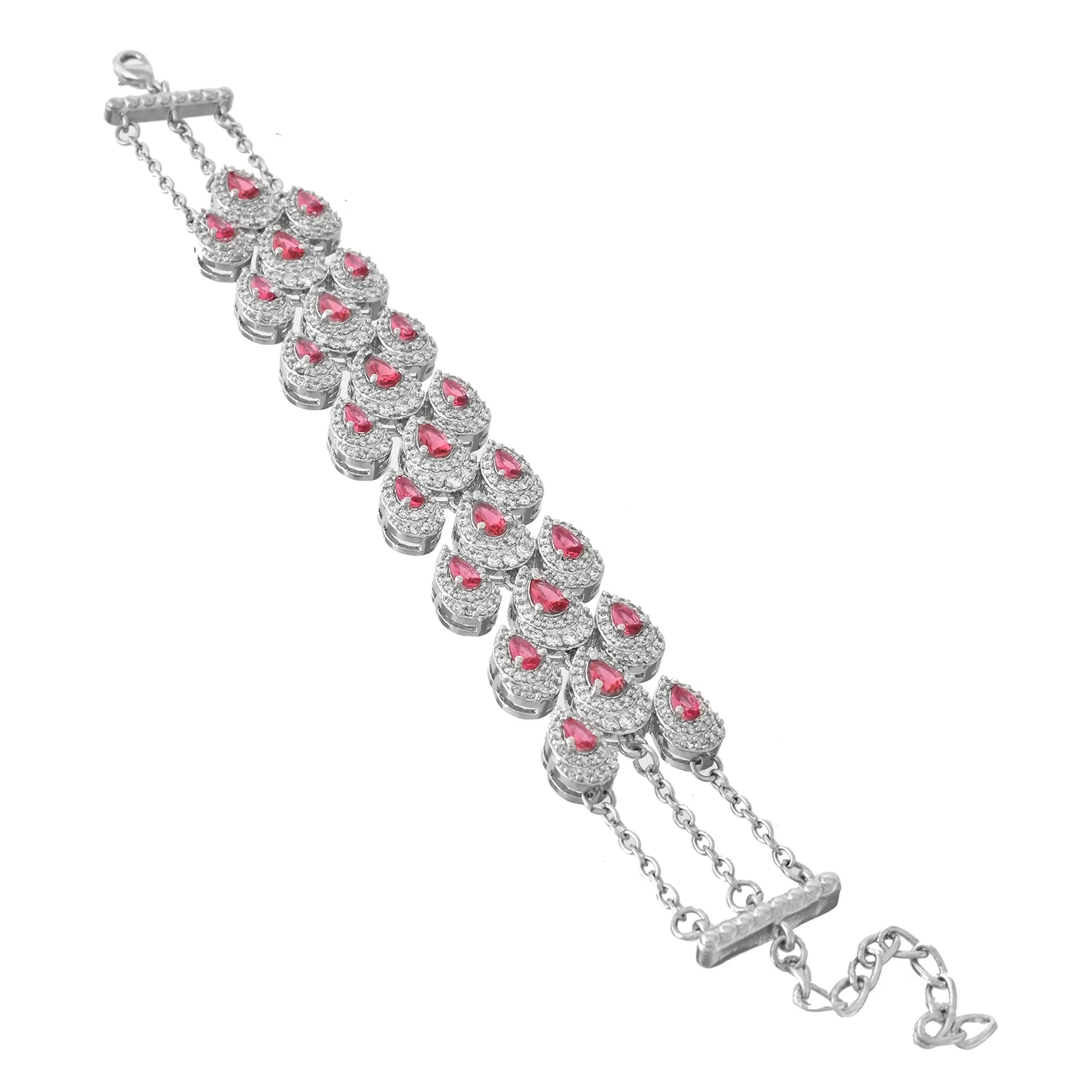 Royal Romance Blossom Statement Bracelet - Image 5