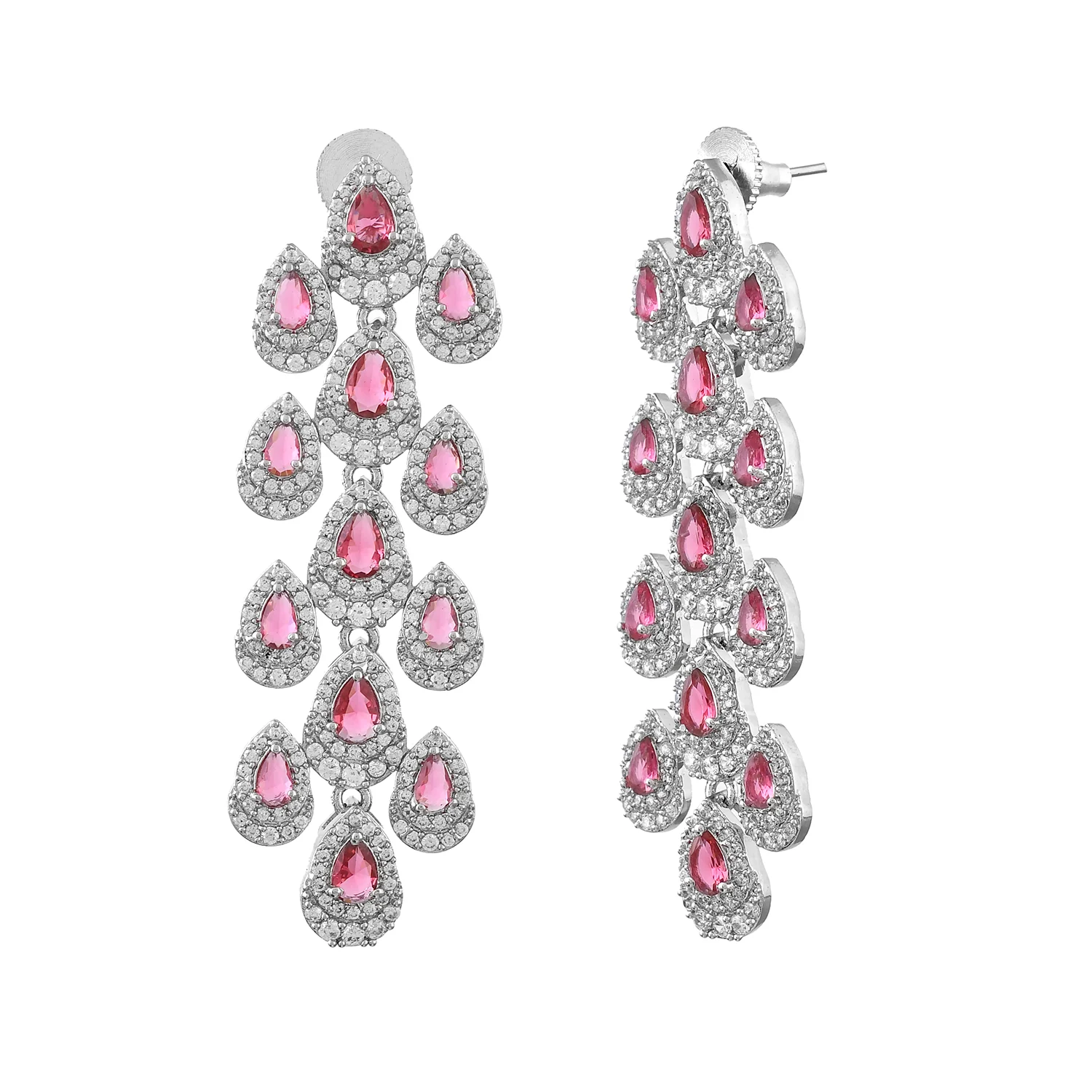 Royal Romance Inanna Statement Earrings - Image 3