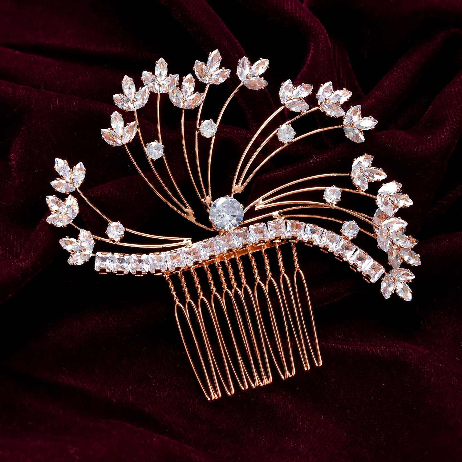 Royal Romance Jasmine Comb Pin Hair Accessories