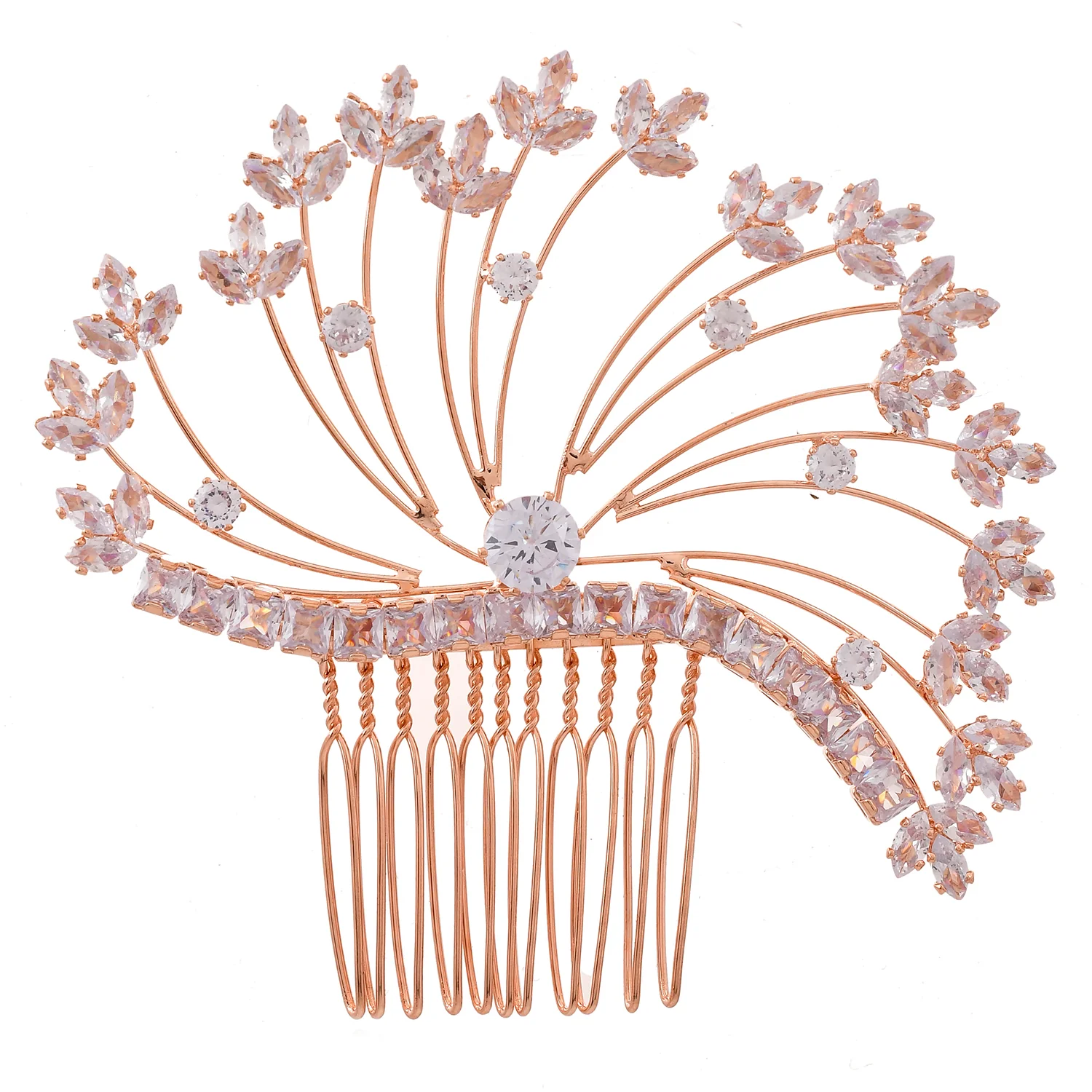 Royal Romance Jasmine Comb Pin Hair Accessories - Image 3