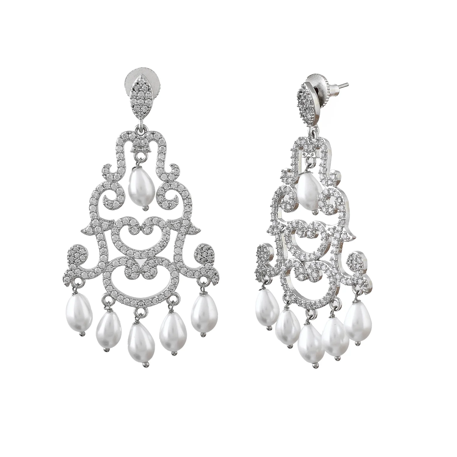 Royal Romance Margaret Statement Earrings - Image 4