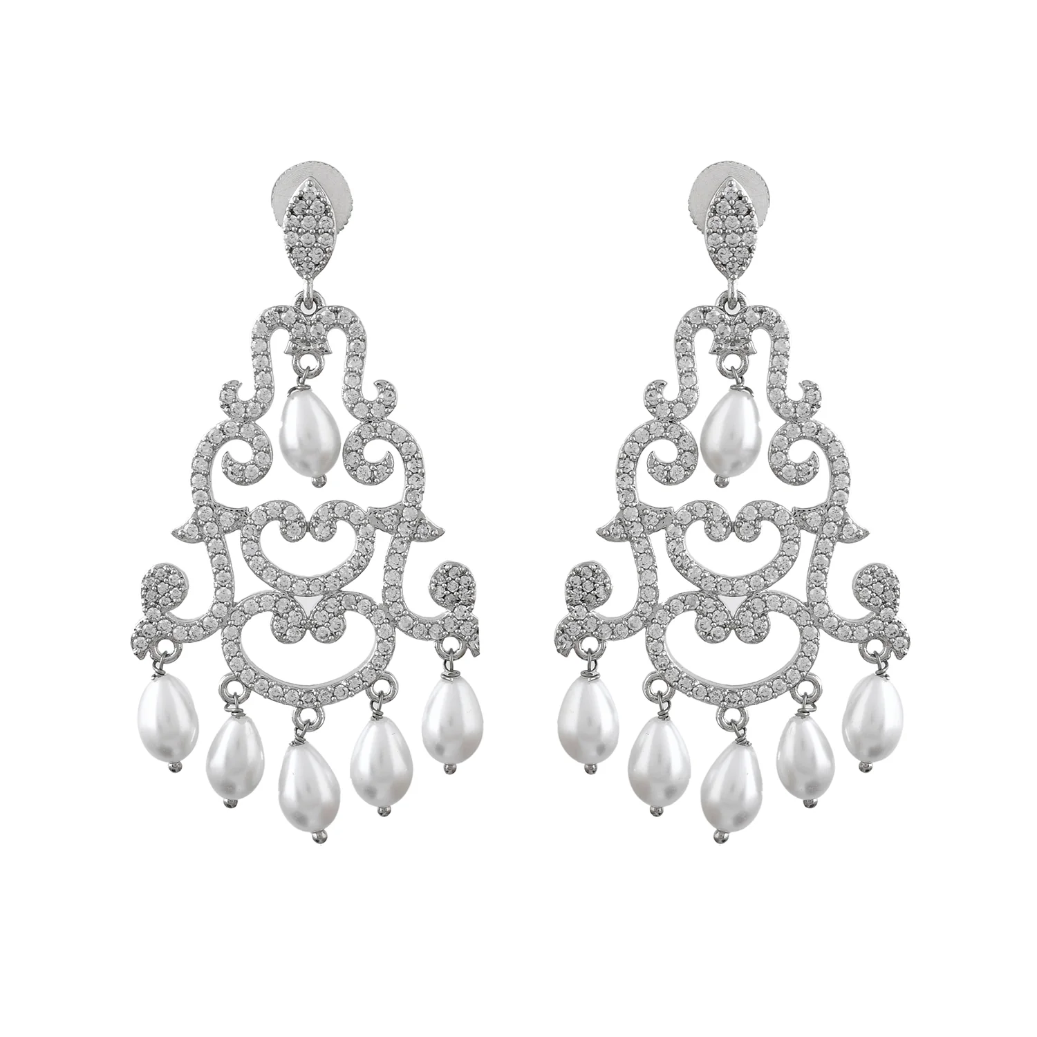 Royal Romance Margaret Statement Earrings - Image 5