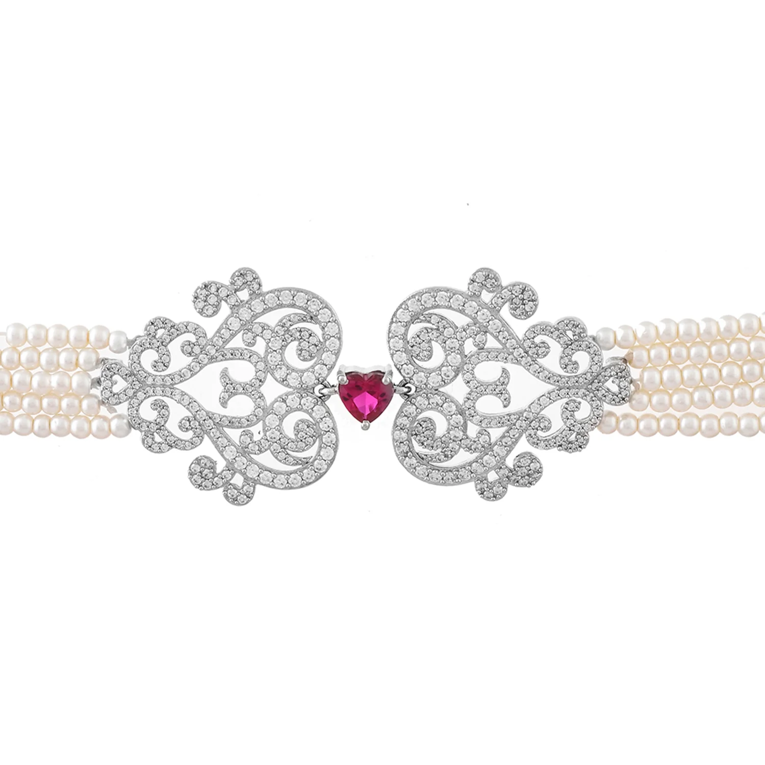 Royal Romance Noorie Statement Choker Set - Image 4
