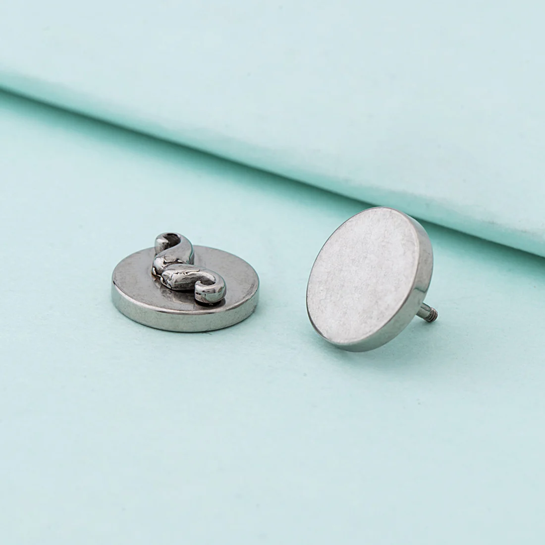 Royal Stud Moustache Barbell Earring