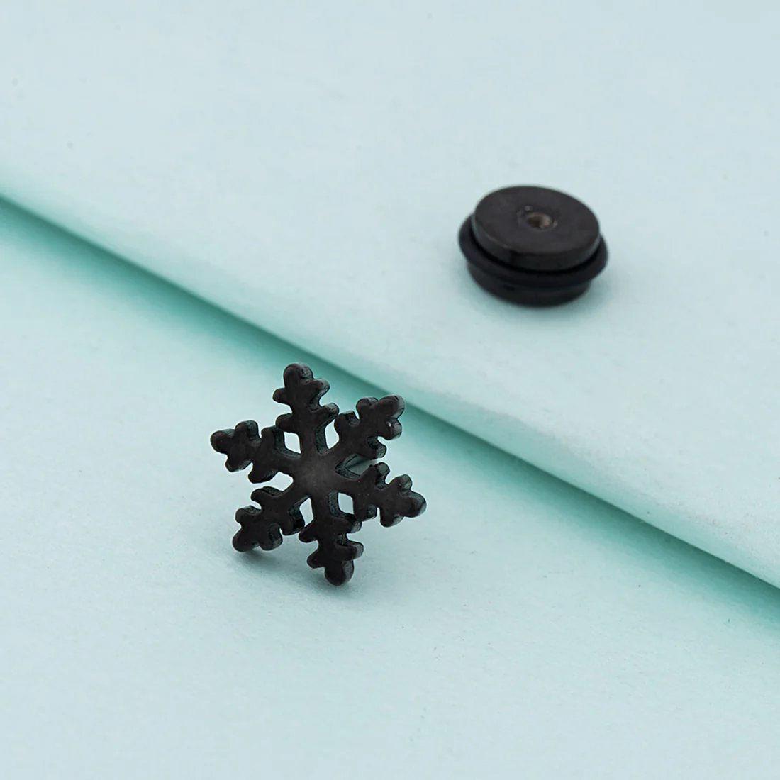 Royal Stud Snowflake Earring