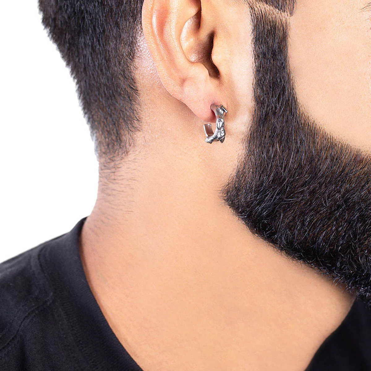 Royal Stud Tribal Inspired Earring - Image 2