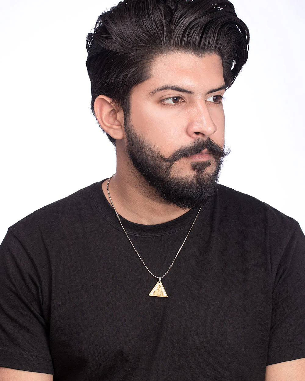 Sai Baba Dual Tone Pendant from Faith and Trust - Image 4