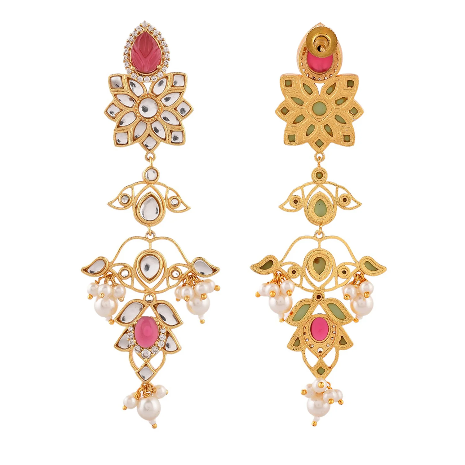 Heer Samreen Statement Earrings - Image 3