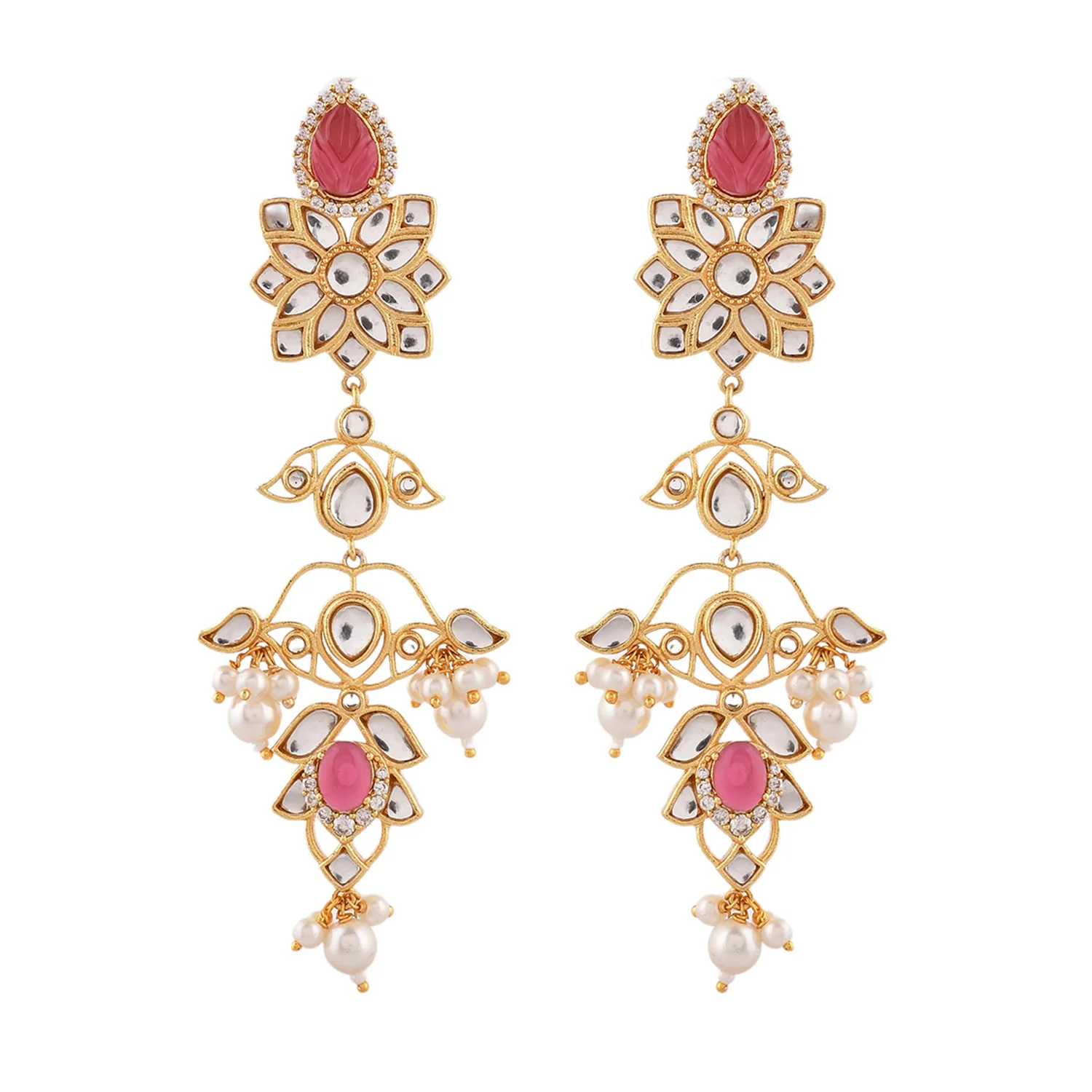 Heer Samreen Statement Earrings - Image 5