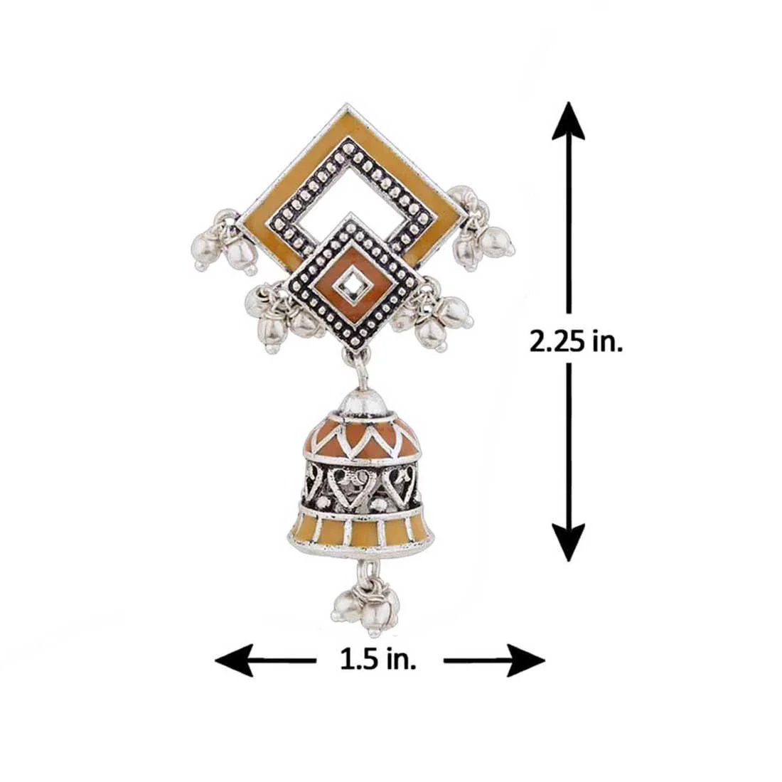 Sanwari Jhumka Drop Earrings - Image 5