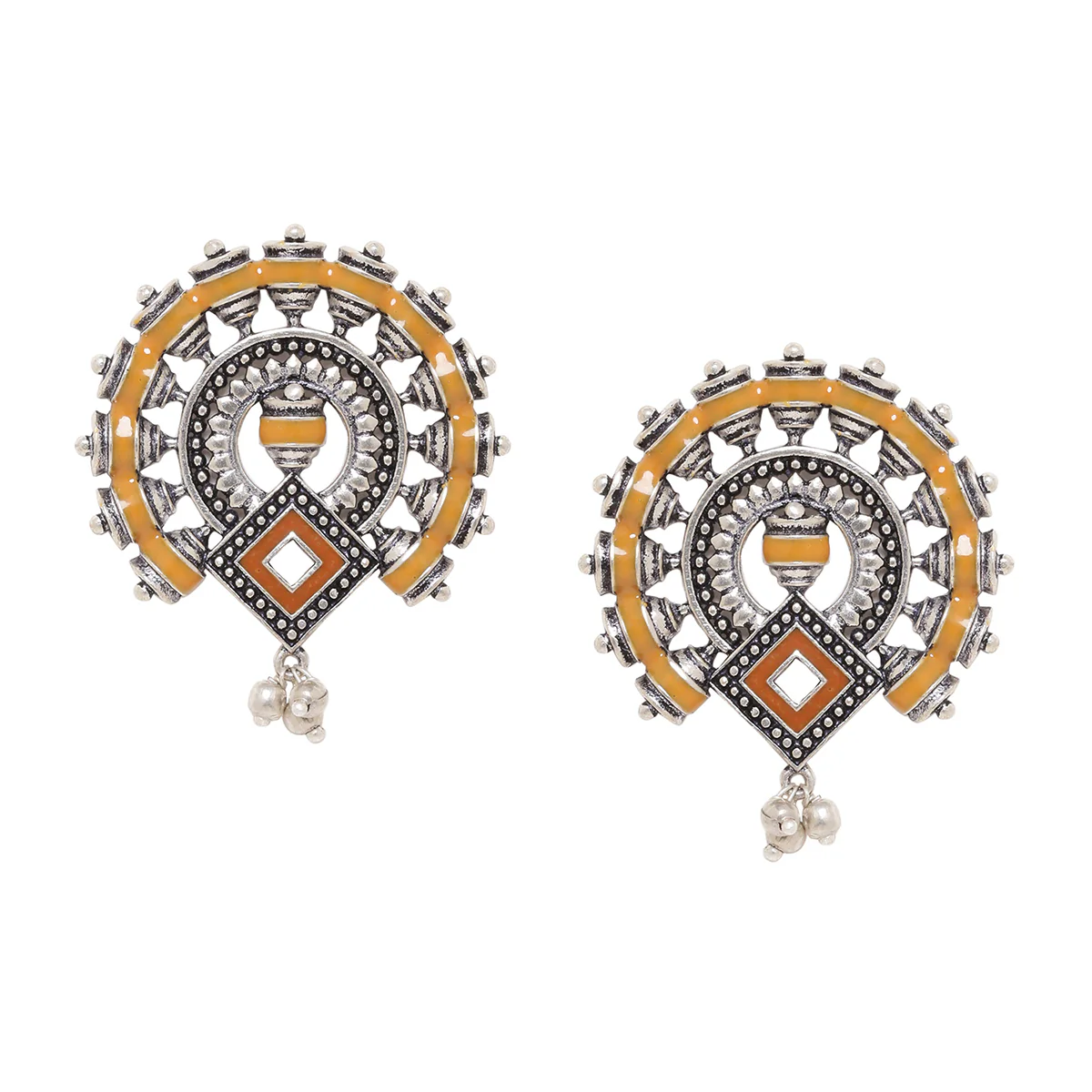 Sanwari Rangoli Design Earrings - Image 3