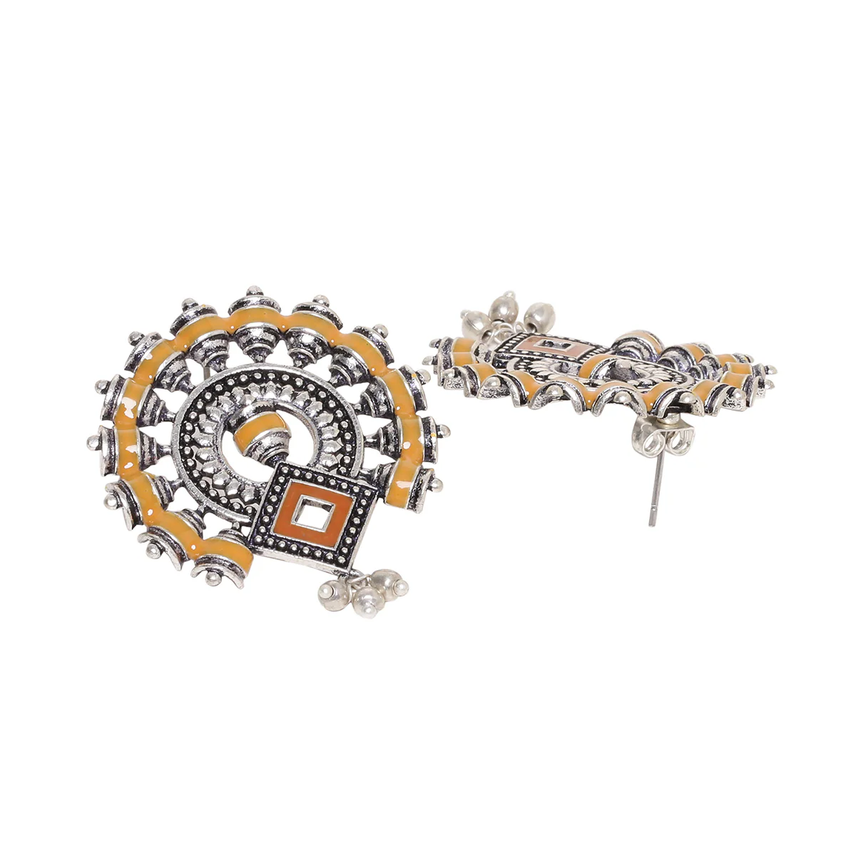Sanwari Rangoli Design Earrings - Image 4