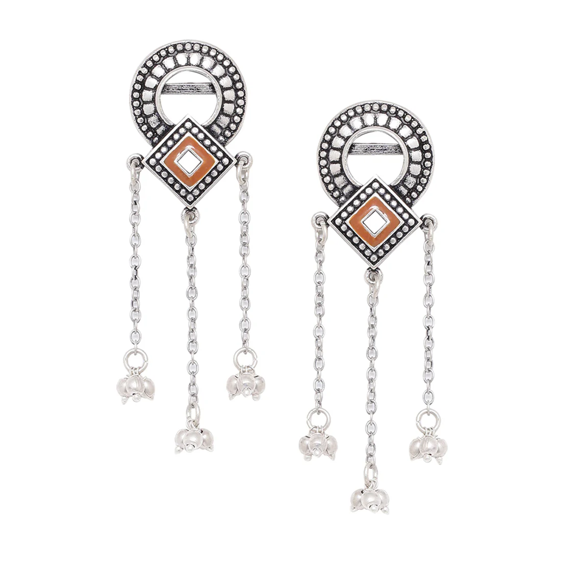 Sanwari Tassels Drop Earrings - Image 3