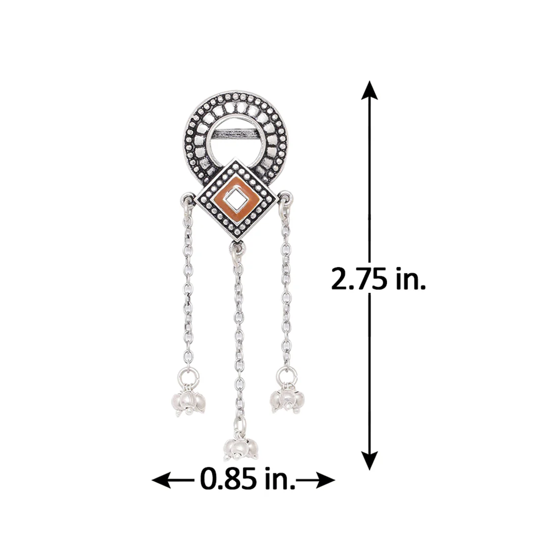 Sanwari Tassels Drop Earrings - Image 5