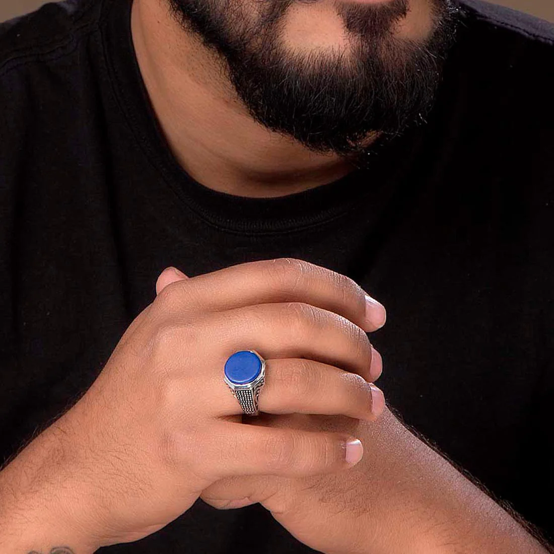 Sapphire Milestone Ring - Image 2