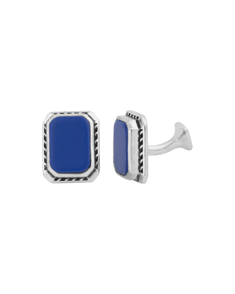 Sapphire Stone Milestone Cufflinks - Image 2