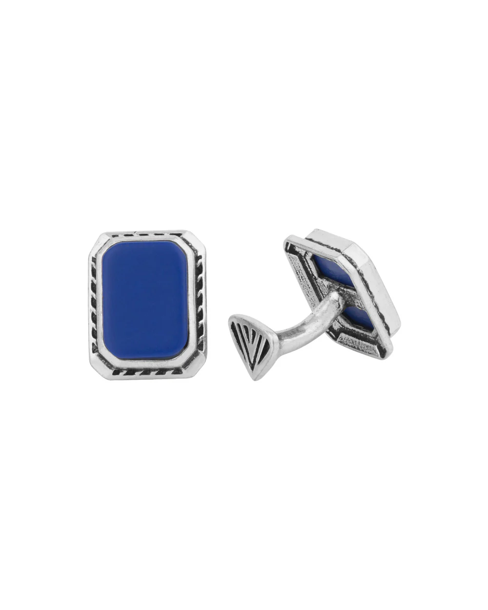 Sapphire Stone Milestone Cufflinks - Image 3