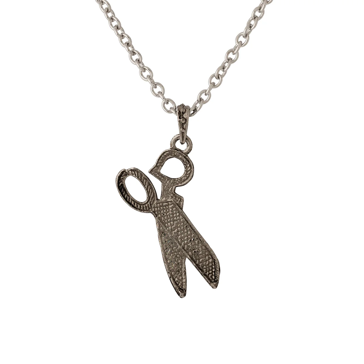 Scissor Design Pendant With Chain - Image 3