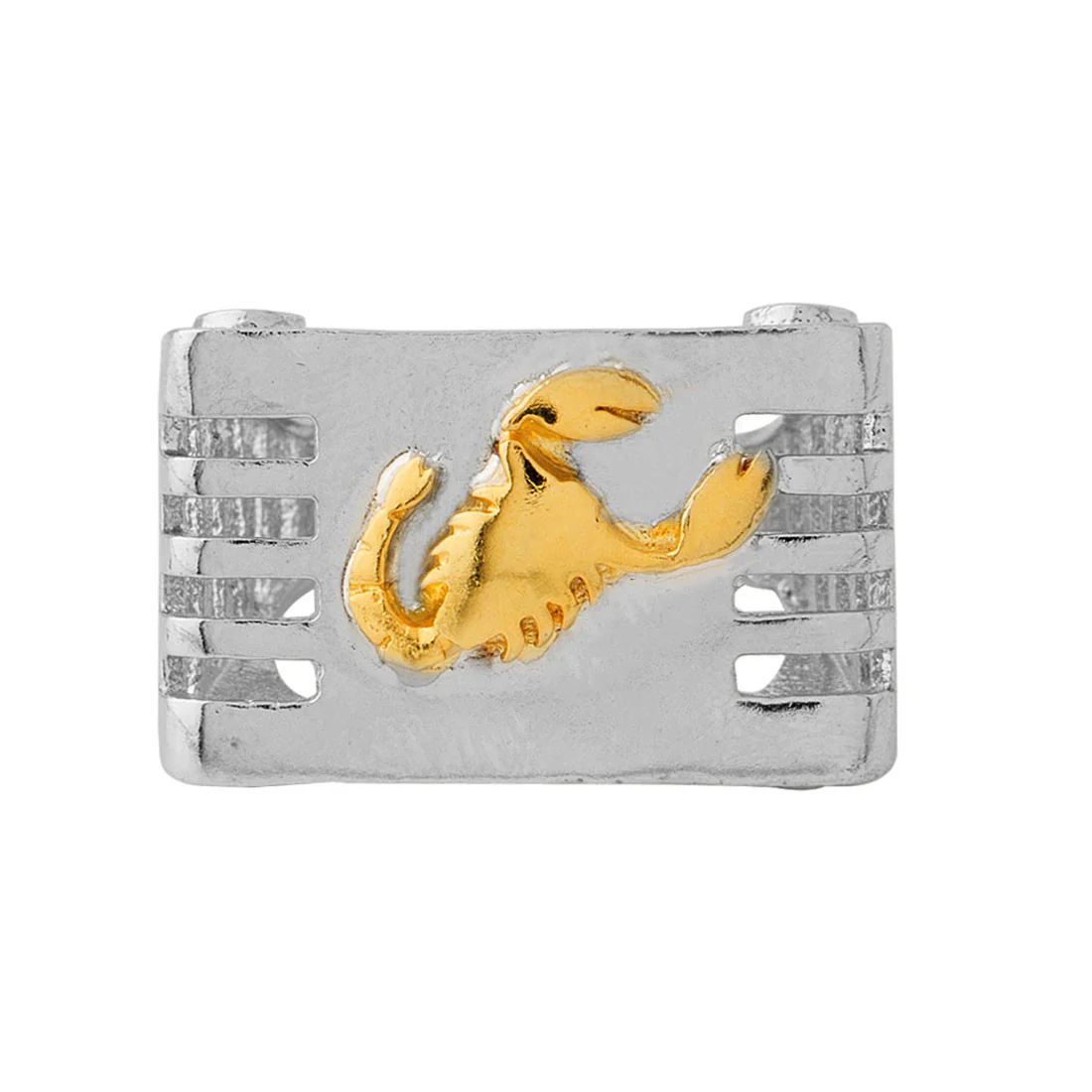 Scorpio Rashi Symbol Designed Ring For Men - Image 3