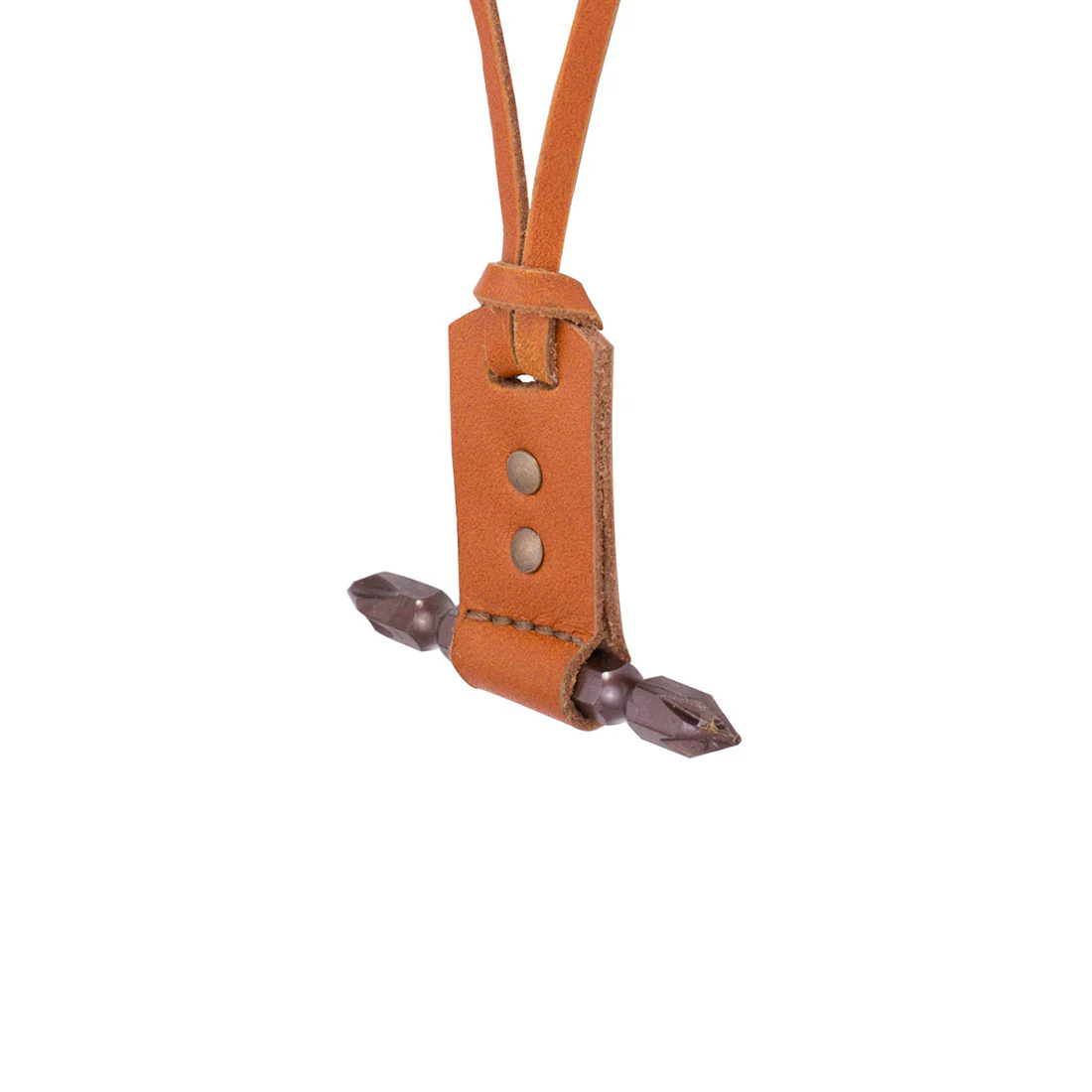 Screw Driver Designer Pendant With Leather Chain For Men - Image 4