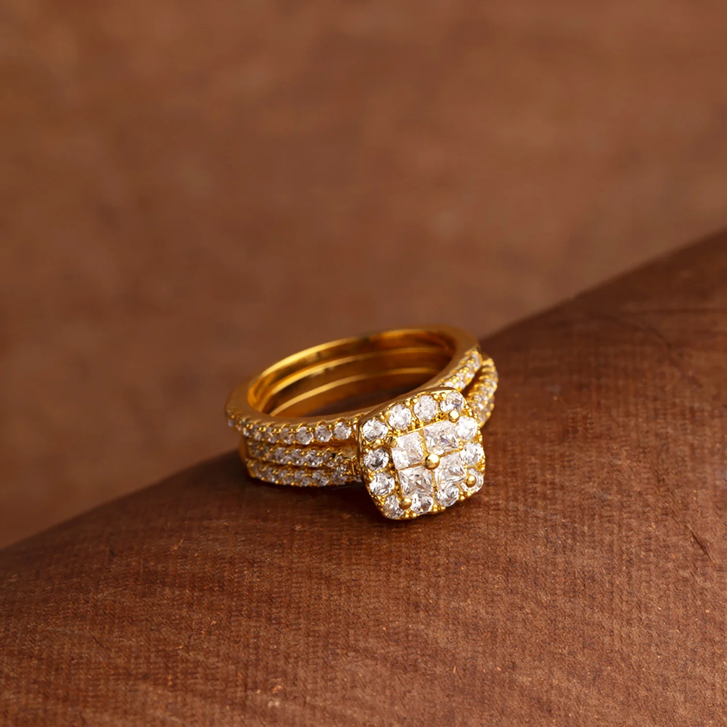 Set of Three Brass Rings