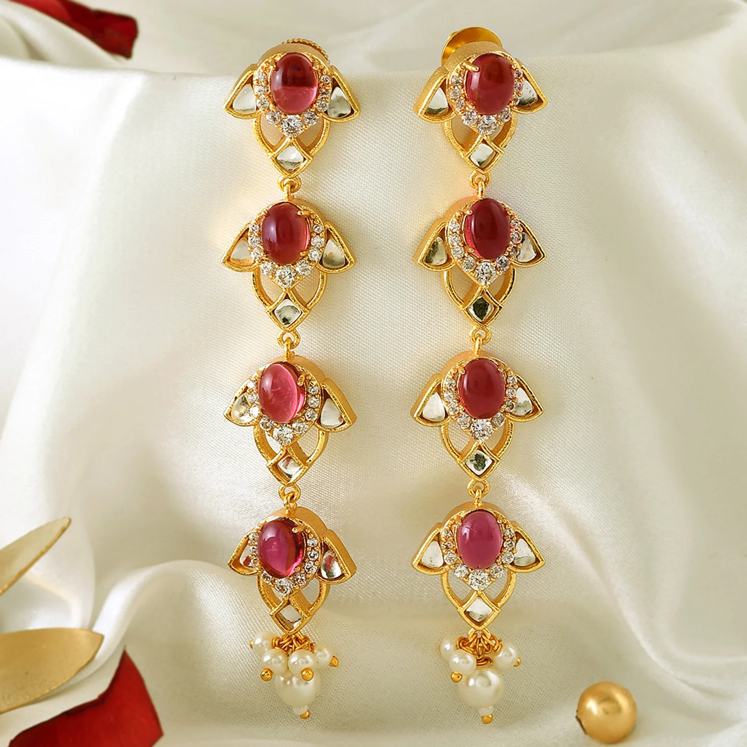 Shabnam Dangler Earrings - Image 2