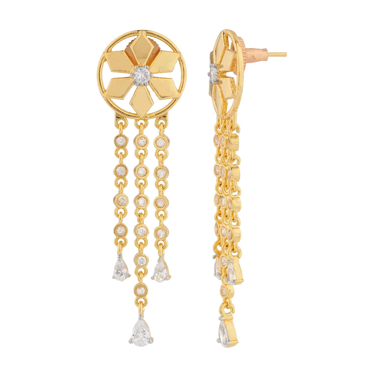 Shahi Dwar Baisa Dangler Earrings - Image 5