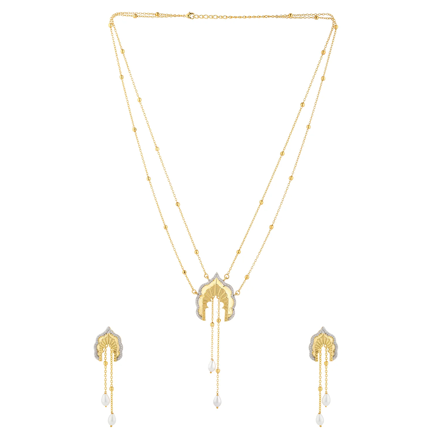 Shahi Dwar Darbar-E-Khas Necklace Set - Image 6