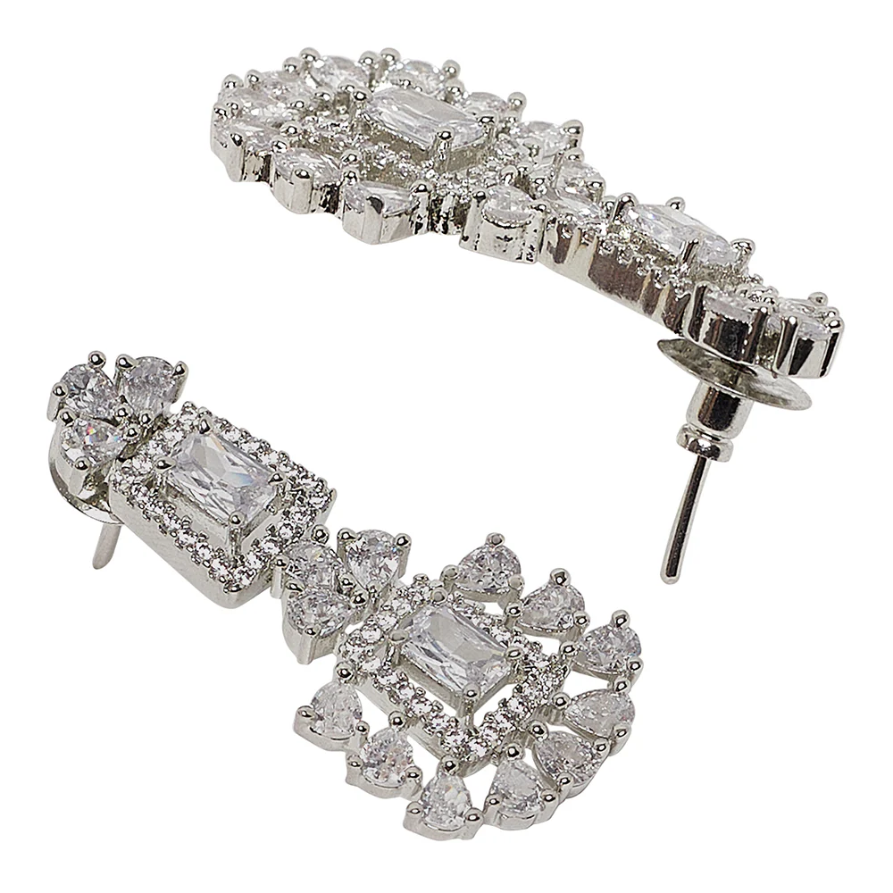 Shimmering Necklace Set with CZ Embellishment - Image 5