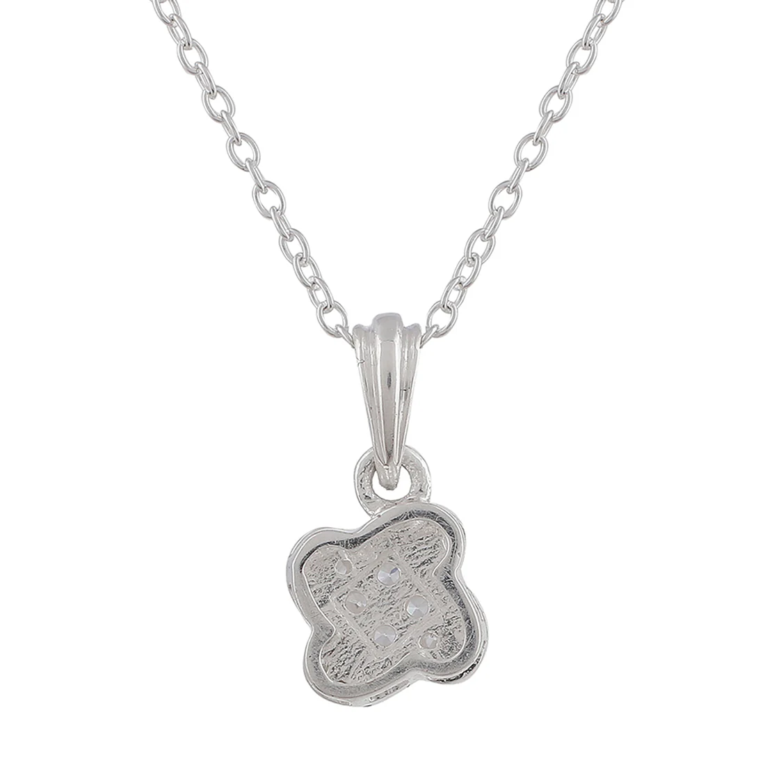 Shiny CZ Studded 925 Sterling Silver Designer Box Set - Image 6