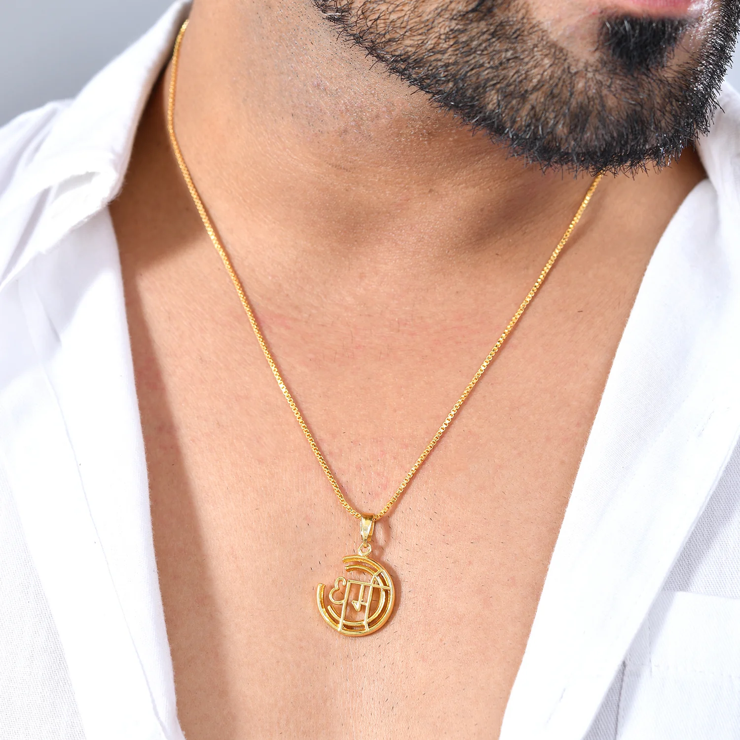 Signature Dharam Chakra Mens Pendant - Image 2